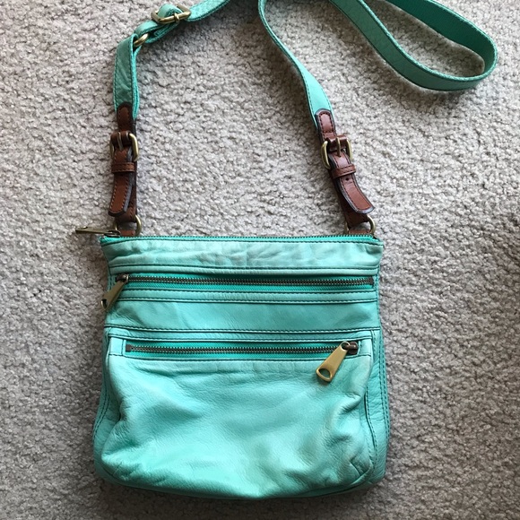 FOSSIL Leather Victoria Crossbody - Picture 2 of 8